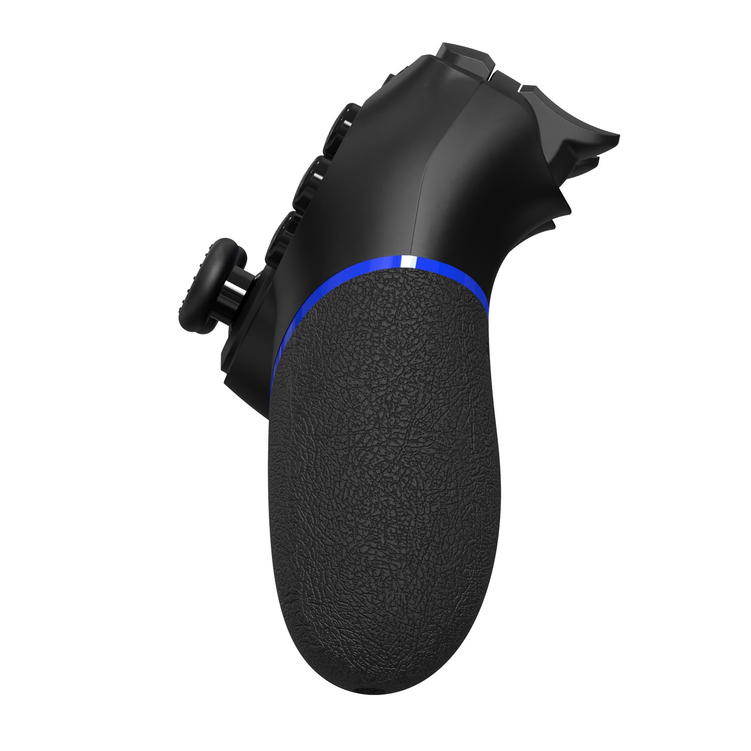 レンジライフ PS4用ワイヤレスコントローラー モーションセンサー付き ブラック&ブルー パッケージ裏面